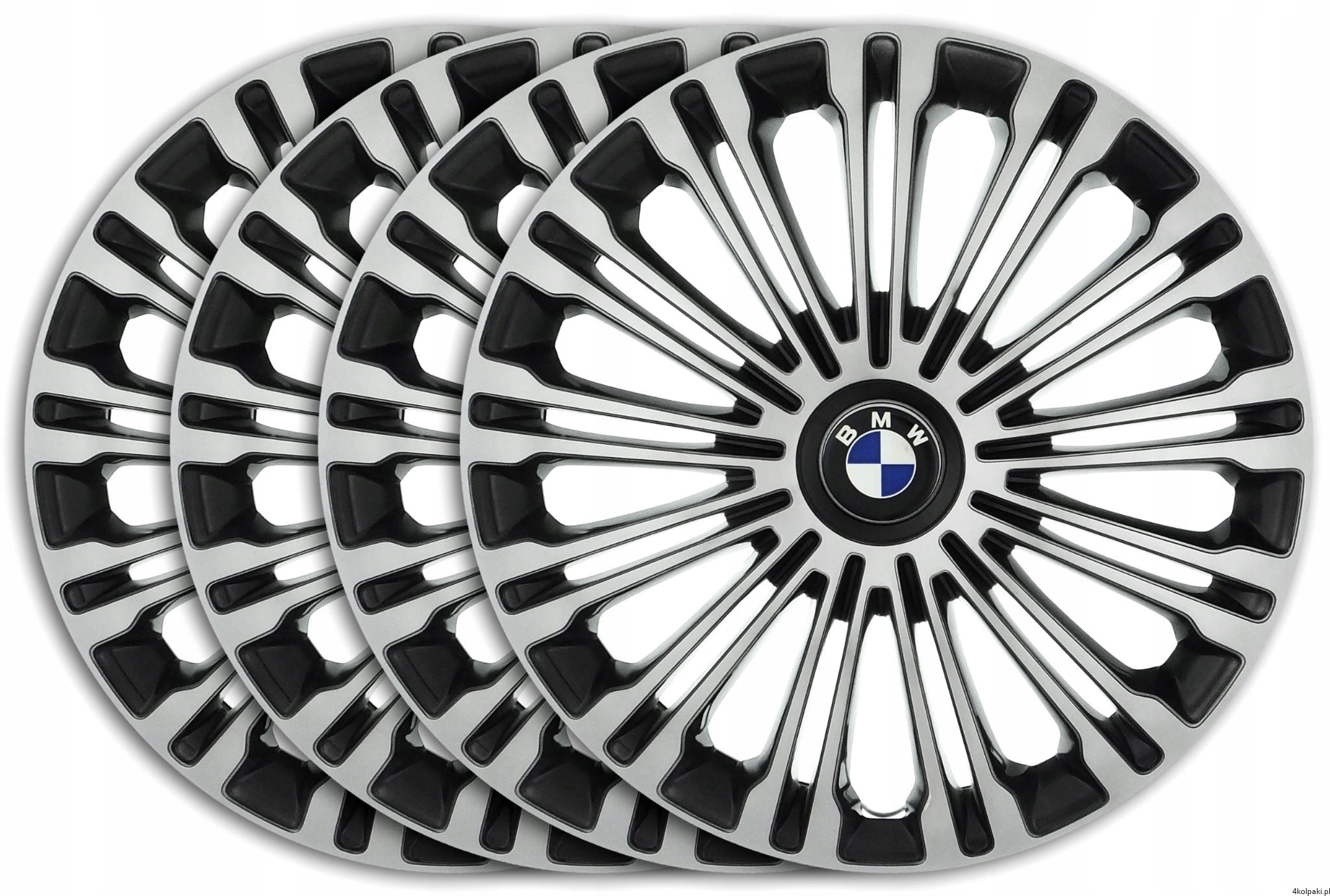 Kołpaki 17 do BMW E46 E90 F30 E60 E61 X1 CZARNE VNT