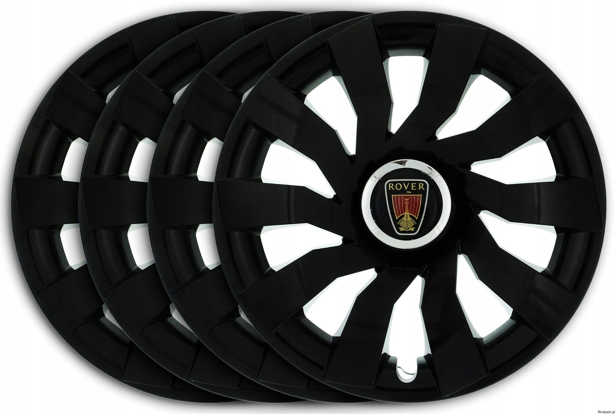 Kołpaki 14 do ROVER 200 216 400 600 25 CZARNE CLC