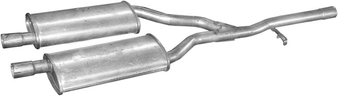 Tłumik Ford Taunus 2.0