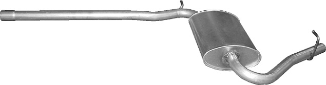 Tłumik Audi A4 B6 (2000 - 2004) 1.6i