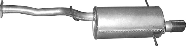 Tłumik Subaru Forester II (2002 - 2008) 2.5 Turbo