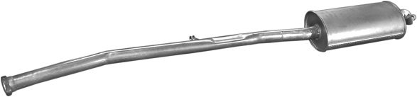 Tłumik BMW Seria 3 E36 (1990-1999) 2.5tds (CAT)