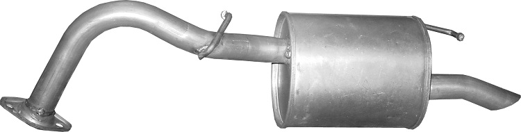 Tłumik Toyota Yaris II (2005 - 2011) 1.3i 16V