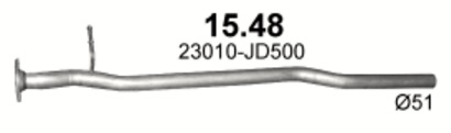 Tłumik Nissan Qashqai I (2007 - 2013) 1.5 dCi
