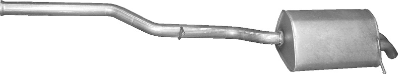 Tłumik Mercedes-Benz CLK W209 (2002 - 2009) 2.2 (2.1) CDi