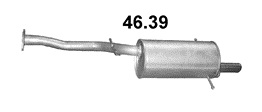 Tłumik Subaru Impreza II (2000 - 2007) 1.5i 16V