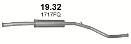 Tłumik Peugeot 206 1.6