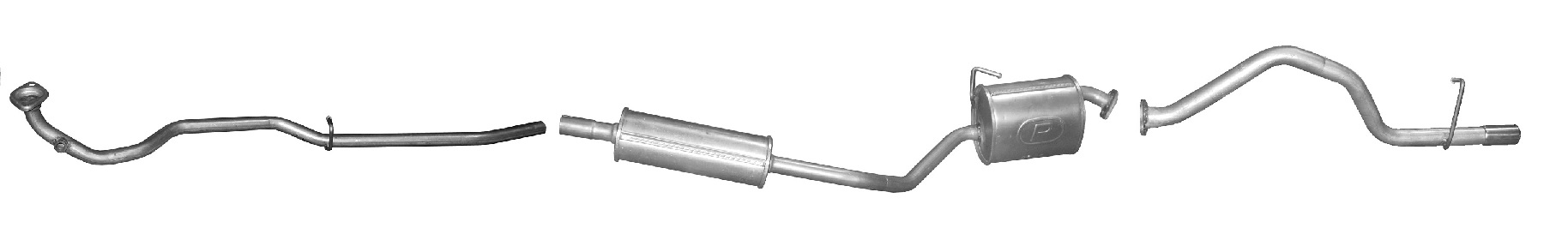 Tłumik Daihatsu Cuore 1.0 12V