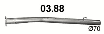 Tłumik BMW Seria 5 E61 (2003-2010) 3.0 D