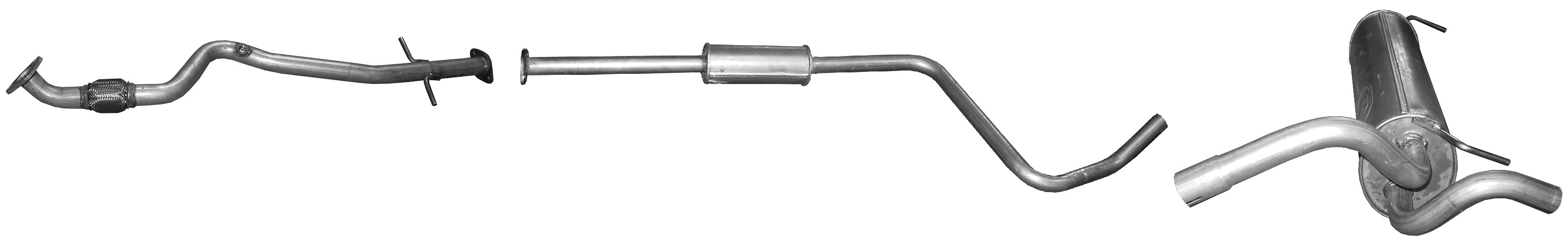 Tłumik Opel Astra J 1.4