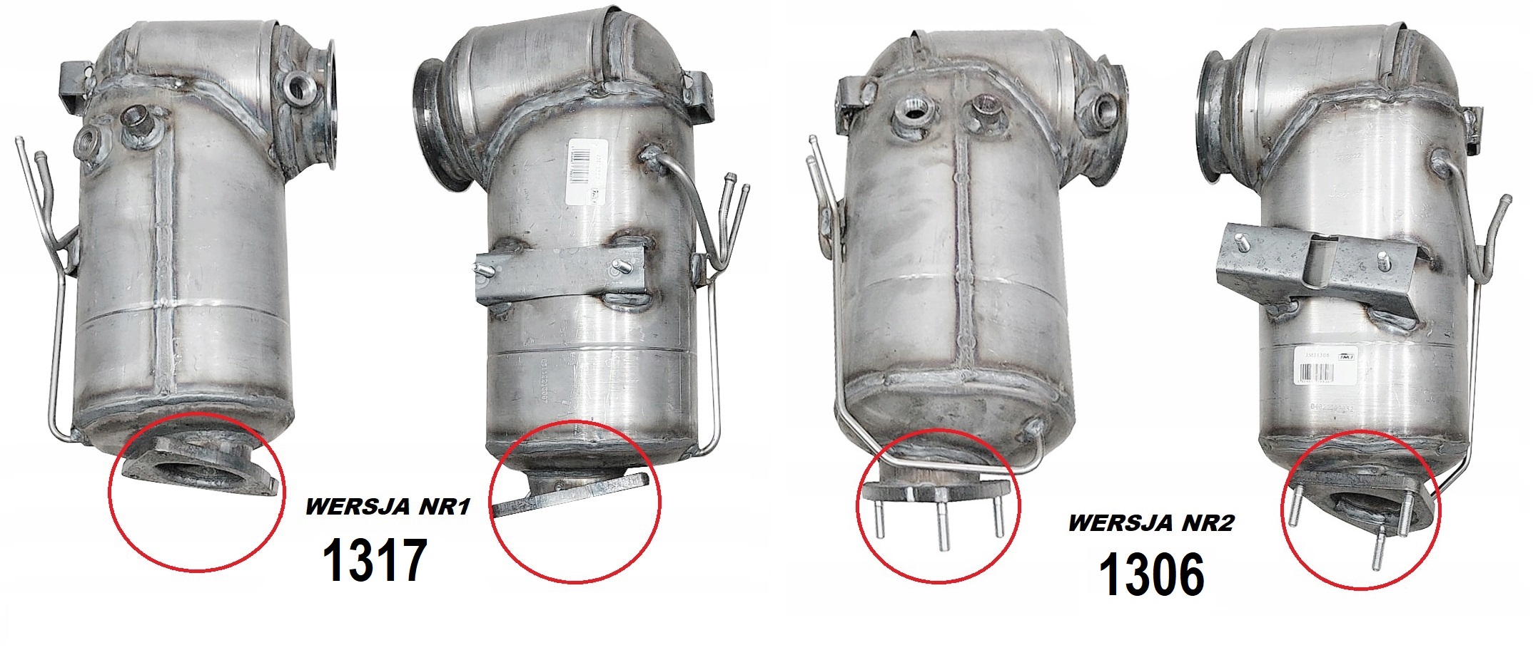 Filtr DPF Volvo V40