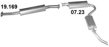 Tłumik Peugeot Boxer 1.9 Diesel