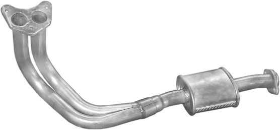 Tłumik Ford Fiesta 1.0