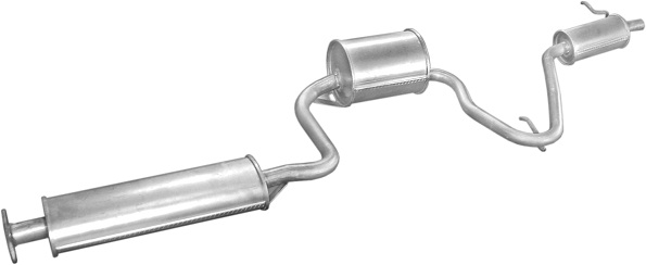 Tłumik Daihatsu Move 0.8