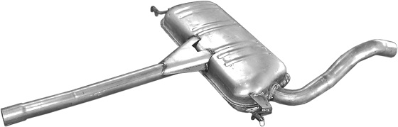 Tłumik Audi A4 2.8 B5 (1994 - 2001)