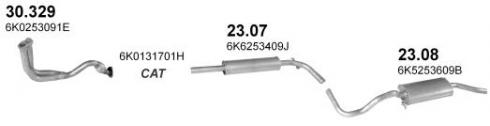 Tłumik Seat Cordoba 1.6i