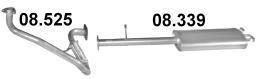 Tłumik Ford Transit Tourneo 2.5 D
