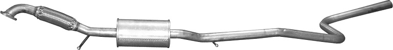 Tłumik Ford Fusion 1.6 Duratec